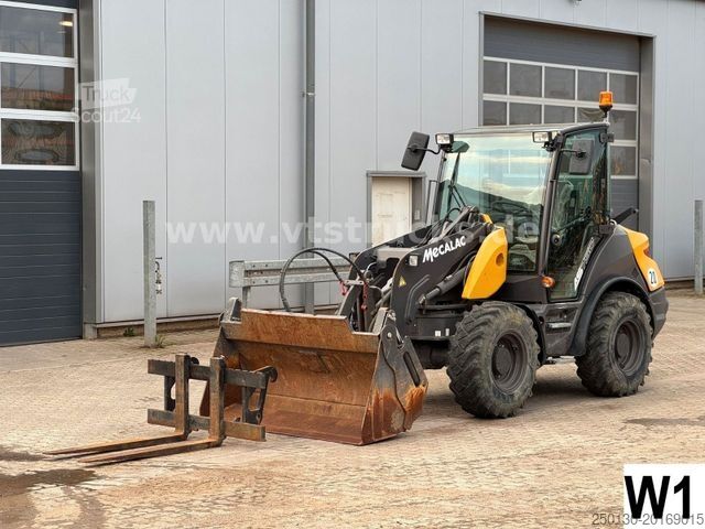 Wiellader MECALAC AS 750 Gabel + Schaufel