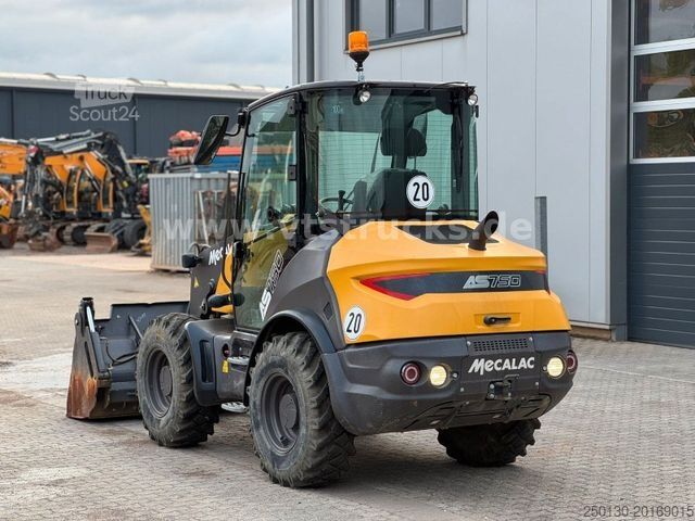 Wiellader MECALAC AS 750 Gabel + Schaufel