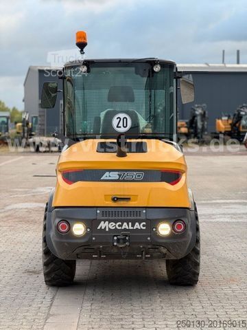 Wiellader MECALAC AS 750 Gabel + Schaufel