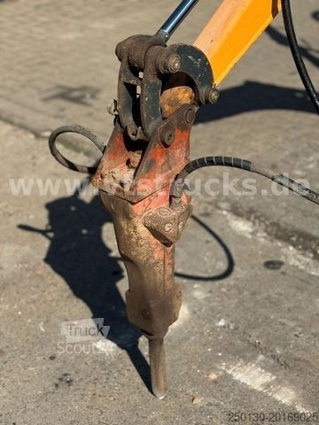 Minikoparka HYUNDAI HX10A Mikro Bagger hydraul. Fahrwerk Meißel