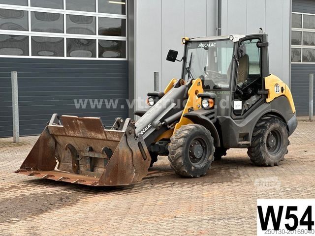 Wiellader MECALAC AX 850 4x4 Schaufel Greifschaufel 2.539 Std.