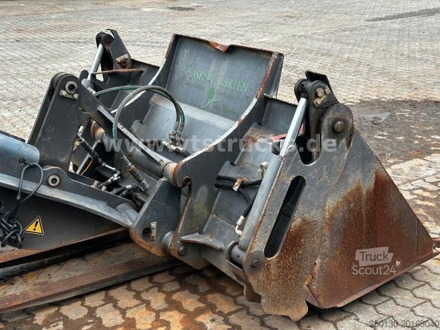 Wiellader MECALAC AX 850 4x4 Schaufel Greifschaufel 2.539 Std.