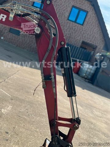 Mini ekskavatör YANMAR SV22 Minibagger  Schwenklöffel 488 Std.