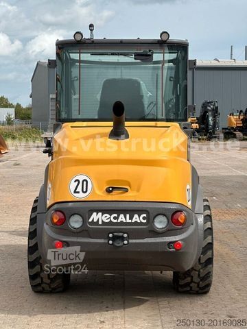 Wiellader MECALAC AX 850 4x4 Schaufel Greifschaufel 8 Std.