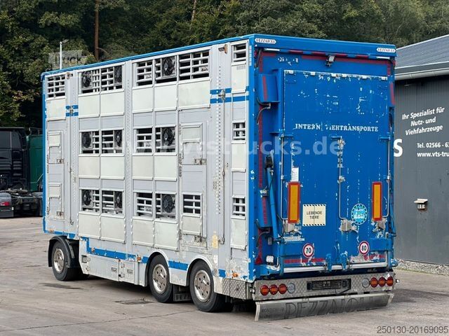 Przyczepa do transportu koni PEZZIOLI RBA31 3.Stock Viehanhänger, Hubdach, Tränke