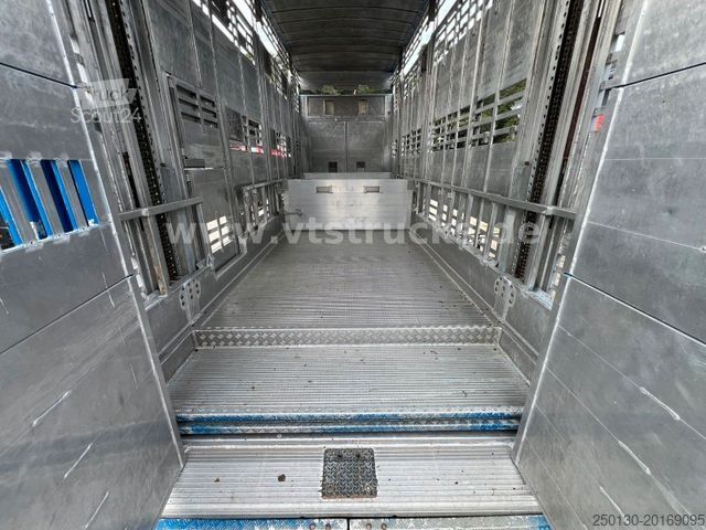 Przyczepa do transportu koni PEZZIOLI RBA31 3.Stock Viehanhänger, Hubdach, Tränke