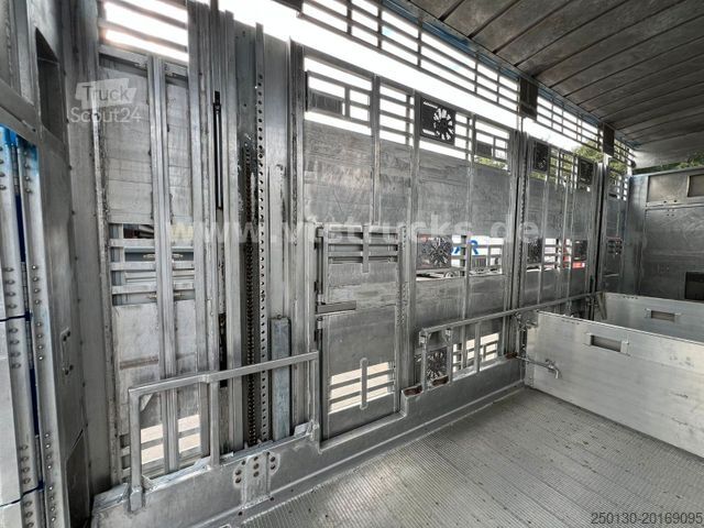 Przyczepa do transportu koni PEZZIOLI RBA31 3.Stock Viehanhänger, Hubdach, Tränke