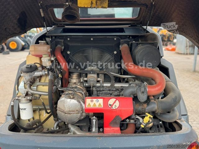 Wiellader MECALAC AF 1200 4x4 Gabel Schaufel erst 1.876 Std