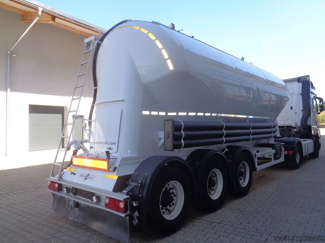 Siloauflieger SPITZER SF 2734/2P Silo 34.000 L 2 Kammern Liftachse