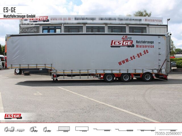 Tieflader-Sattelauflieger FAYMONVILLE MAX Trailer MAX100 Semi-Tieflader 2tlg. Rampen