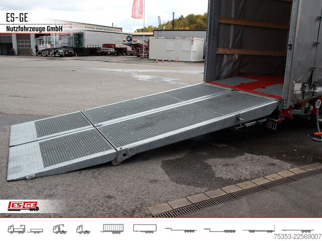 Tieflader-Sattelauflieger FAYMONVILLE MAX Trailer MAX100 Semi-Tieflader 2tlg. Rampen
