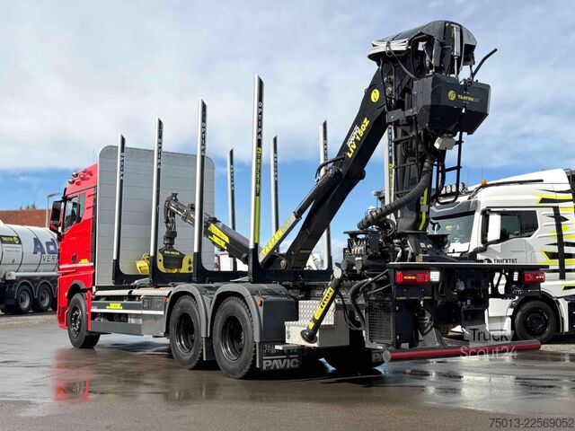 Faházszállító teherautó MAN TGX 33.510 BL CH 6X4 mit TajfunLIV 150Z96,MIETE?