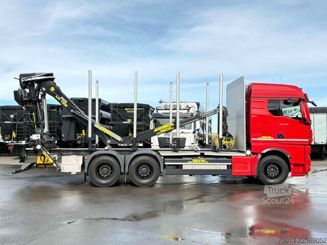 Faházszállító teherautó MAN TGX 33.510 BL CH 6X4 mit TajfunLIV 150Z96,MIETE?