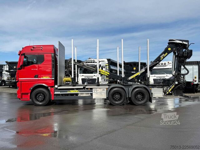 Faházszállító teherautó MAN TGX 33.510 BL CH 6X4 mit TajfunLIV 150Z96,MIETE?