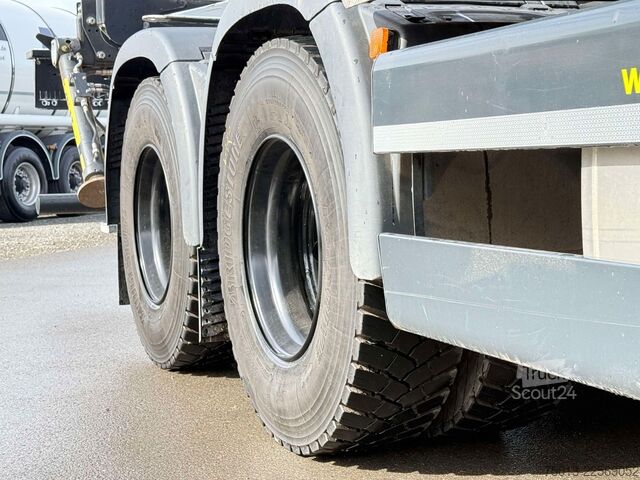 Faházszállító teherautó MAN TGX 33.510 BL CH 6X4 mit TajfunLIV 150Z96,MIETE?