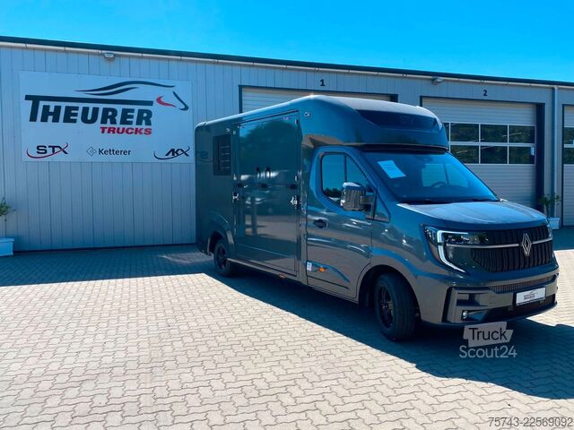 Viehtransporter RENAULT Master STX  Haras AUTOM. 3 Sitzer Haras