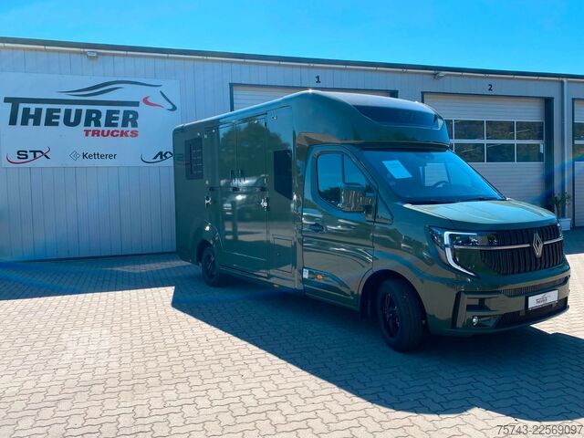 Viehtransporter RENAULT Master STX 5 Sitzer Haras ex. Lang Automatik