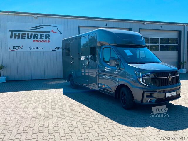 Boskapstransportör RENAULT Master STX 5 Sitzer Haras ex. Lang Automatik