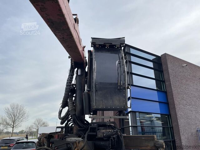 Prepravca dreva Scania R730 Woodtransport / 6x4 / Hiab Crane / Retarde...