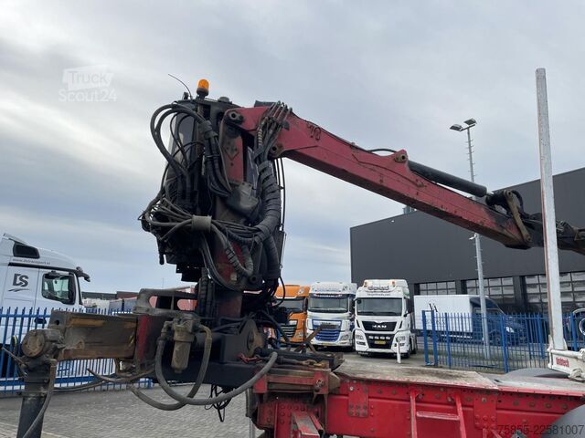 Přepravník dřeva Scania R730 Woodtransport / 6x4 / Hiab Crane / Retarde...
