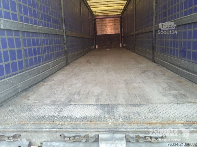 Brandalı açık yarı römork Schmitz Cargobull Semitrailer Curtainsider Standard