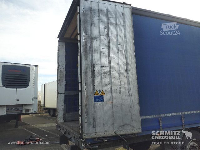 Brandalı açık yarı römork Schmitz Cargobull Semitrailer Curtainsider Standard