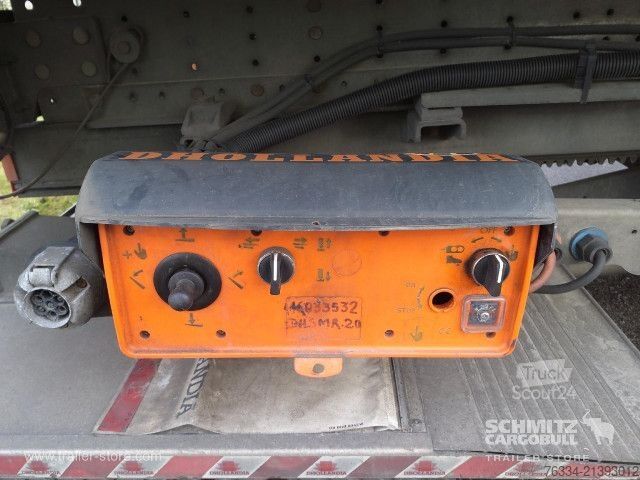 Brandalı açık yarı römork Schmitz Cargobull Semitrailer Curtainsider Standard Hayon