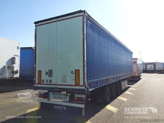 Brandalı açık yarı römork Schmitz Cargobull Semitrailer Curtainsider Standard