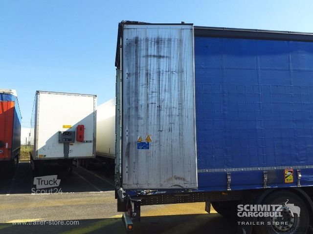 Brandalı açık yarı römork Schmitz Cargobull Semitrailer Curtainsider Standard
