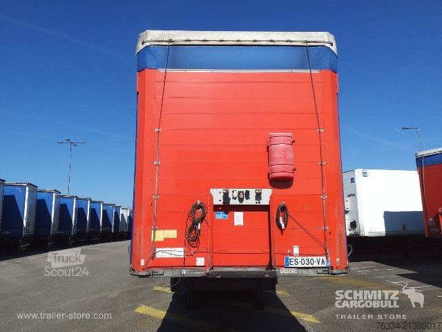Brandalı açık yarı römork Schmitz Cargobull Semitrailer Curtainsider Standard