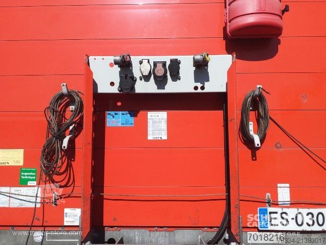 Brandalı açık yarı römork Schmitz Cargobull Semitrailer Curtainsider Standard