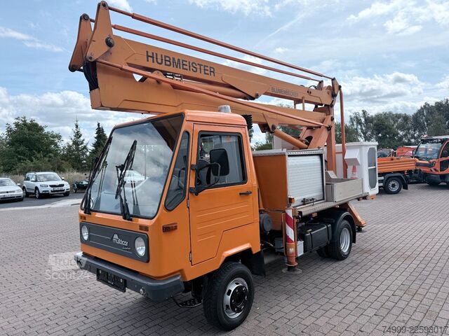 Lkw-Arbeitsbühne MULTICAR M26 4x4 Hubsteiger auf Wechselsystem KWS