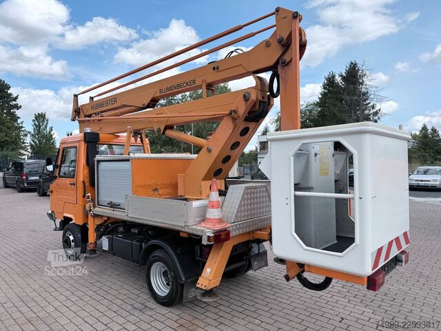 Lkw-Arbeitsbühne MULTICAR M26 4x4 Hubsteiger auf Wechselsystem KWS