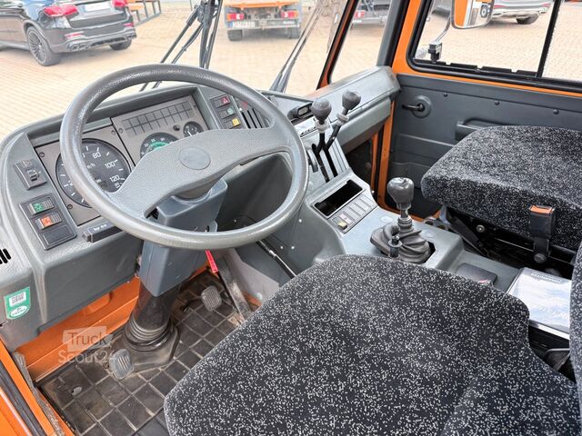 Lkw-Arbeitsbühne MULTICAR M26 4x4 Hubsteiger auf Wechselsystem KWS