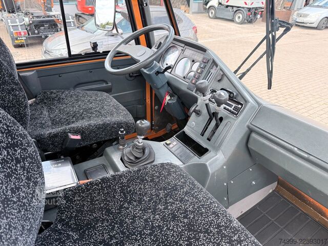 Lkw-Arbeitsbühne MULTICAR M26 4x4 Hubsteiger auf Wechselsystem KWS