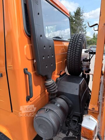 Lkw-Arbeitsbühne MULTICAR M26 4x4 Hubsteiger auf Wechselsystem KWS