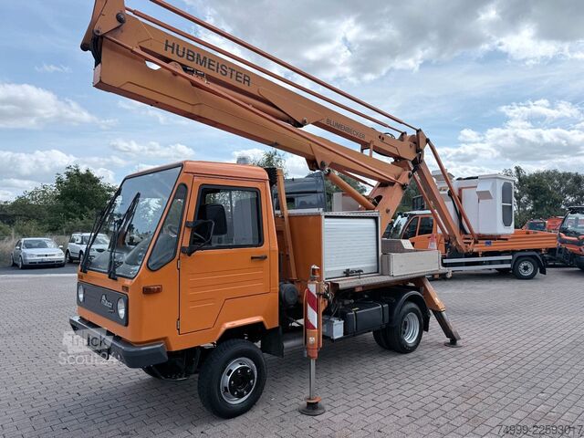 Lkw-Arbeitsbühne MULTICAR M26 4x4 Hubsteiger auf Wechselsystem KWS