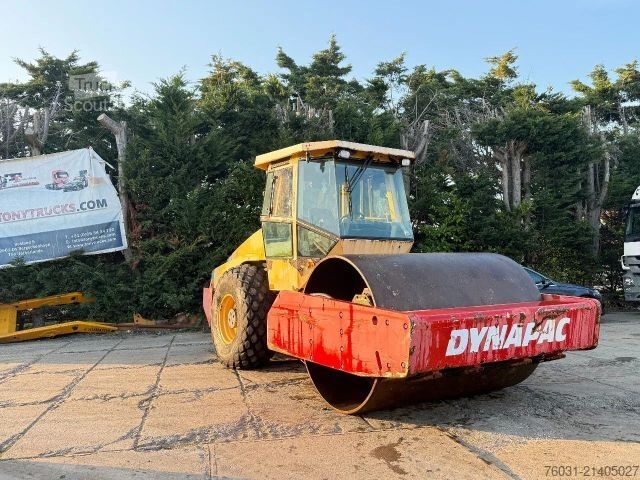 Cilindru compactor cu tambur simplu DYNAPAC CA512D Roller Compactor with Vibration 16 Ton