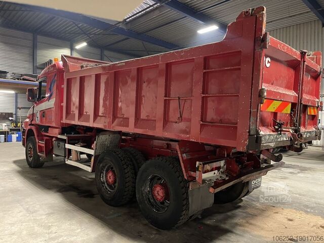 Sklápěč Scania T124-420 TORPEDO HAUBE - 6x4 - KIPPER - MANUAL ...