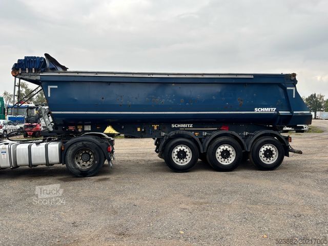 Semi-reboque basculante SCHMITZ CARGOBULL SKI 24 SL 7.2 25m³*Stahl*elektr. Rollplane*LIFT