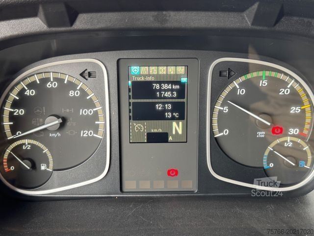 Dostavno vozilo s kesonom MERCEDES-BENZ ATEGO 821 L /  AHK / LBW / 6 Sitzer / 2 Liegen