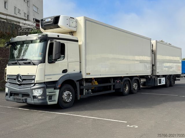 Camión frigorífico MERCEDES-BENZ ACTROS 2540 / 2 x LBW / KOMPLETTZUG