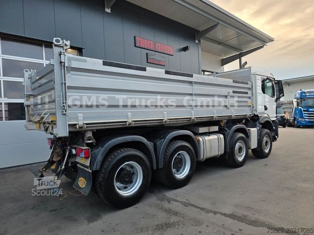 Kipper LKW MAN TGS 35.470 / 8X4 / Meiller / Bordmatik