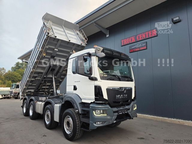 Dreiseitenkipper LKW MAN TGS 35.470 / 8X4 / Meiller / Bordmatik