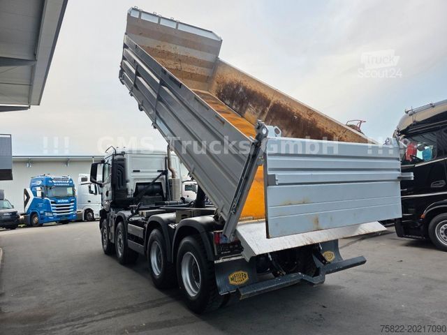 Dreiseitenkipper LKW MAN TGS 35.470 / 8X4 / Meiller / Bordmatik