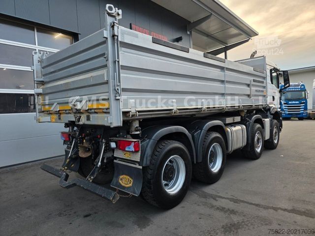 Dreiseitenkipper LKW MAN TGS 35.470 / 8X4 / Meiller / Bordmatik