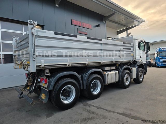 Dreiseitenkipper LKW MAN TGS 35.470 / 8X4 / Meiller / Bordmatik