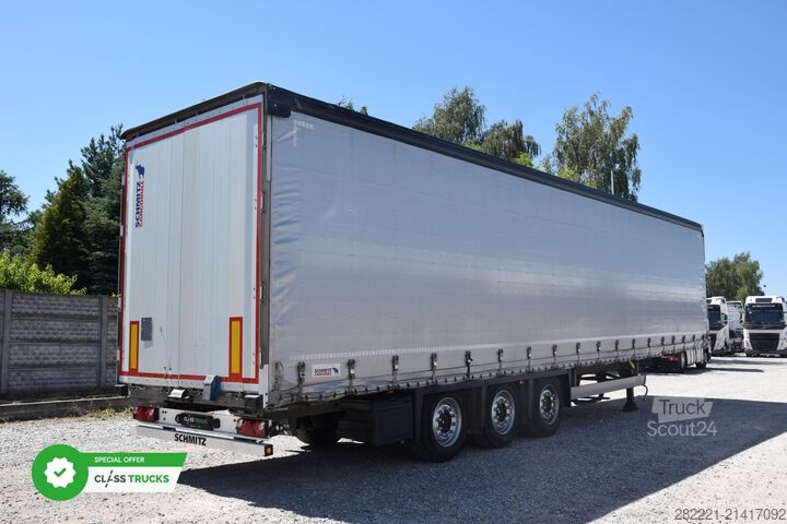 Semi-reboque aberto com lona SCHMITZ CARGOBULL SCS24/L Varios