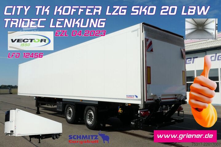 Koeloplegger SCHMITZ CARGOBULL SKO 20/ LZG CITY / LBW / CARRIER VECTOR 1550