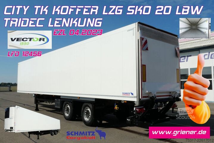 Koeloplegger SCHMITZ CARGOBULL SKO 20/ LZG CITY / LBW / CARRIER VECTOR 1550